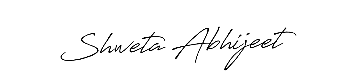 See photos of Shweta Abhijeet official signature by Spectra . Check more albums & portfolios. Read reviews & check more about Antro_Vectra_Bolder font. Shweta Abhijeet signature style 7 images and pictures png