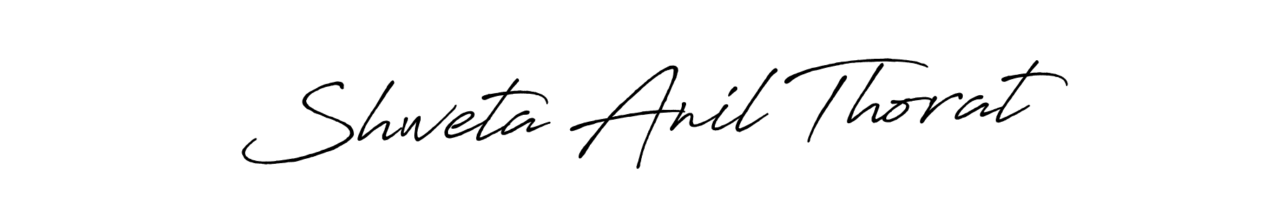 Also You can easily find your signature by using the search form. We will create Shweta Anil Thorat name handwritten signature images for you free of cost using Antro_Vectra_Bolder sign style. Shweta Anil Thorat signature style 7 images and pictures png