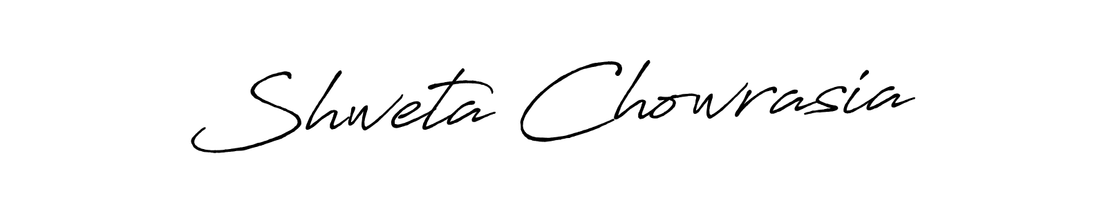 It looks lik you need a new signature style for name Shweta Chowrasia. Design unique handwritten (Antro_Vectra_Bolder) signature with our free signature maker in just a few clicks. Shweta Chowrasia signature style 7 images and pictures png