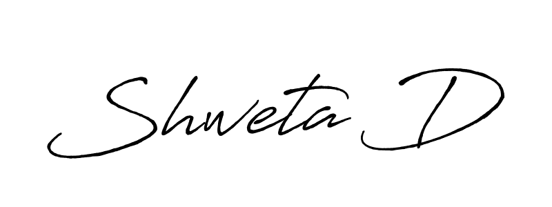 Make a beautiful signature design for name Shweta D. Use this online signature maker to create a handwritten signature for free. Shweta D signature style 7 images and pictures png