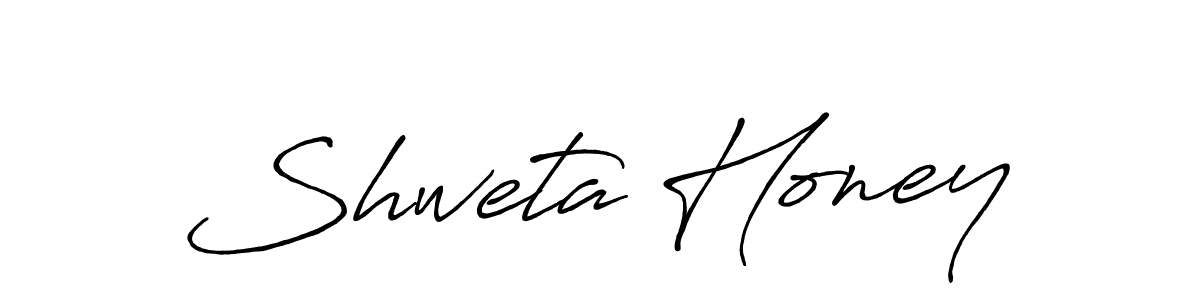 Similarly Antro_Vectra_Bolder is the best handwritten signature design. Signature creator online .You can use it as an online autograph creator for name Shweta Honey. Shweta Honey signature style 7 images and pictures png