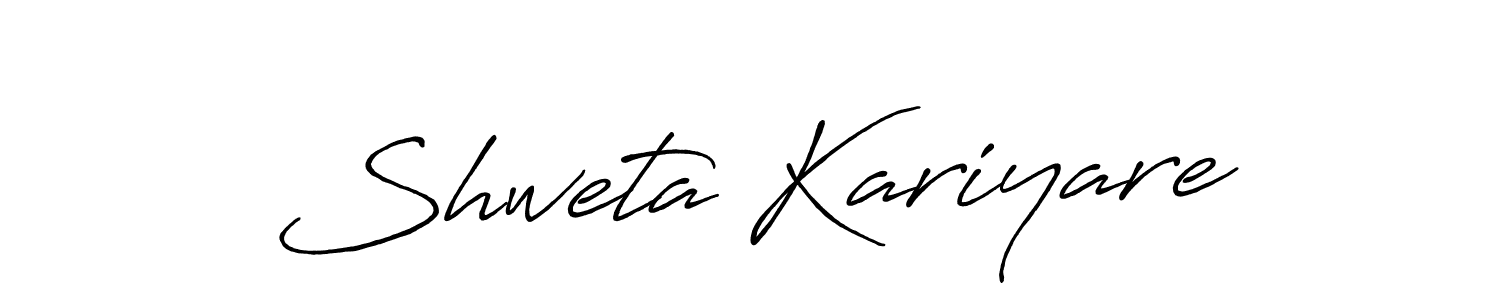 You can use this online signature creator to create a handwritten signature for the name Shweta Kariyare. This is the best online autograph maker. Shweta Kariyare signature style 7 images and pictures png