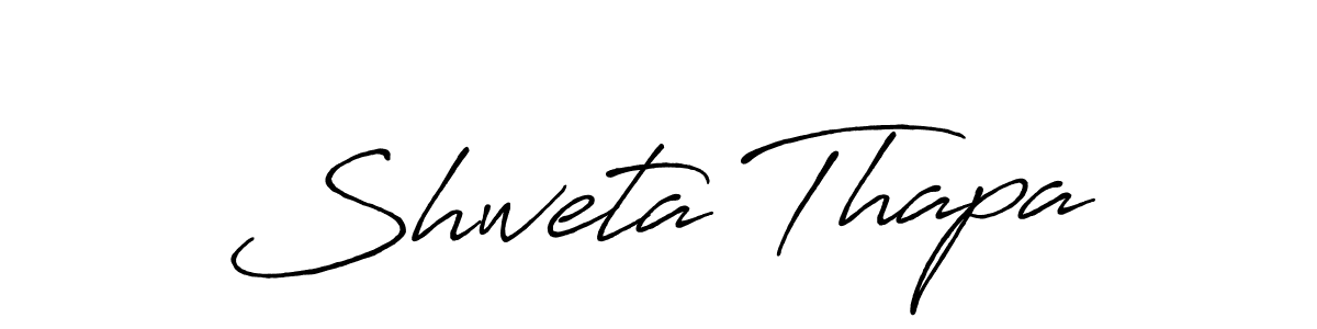 This is the best signature style for the Shweta Thapa name. Also you like these signature font (Antro_Vectra_Bolder). Mix name signature. Shweta Thapa signature style 7 images and pictures png