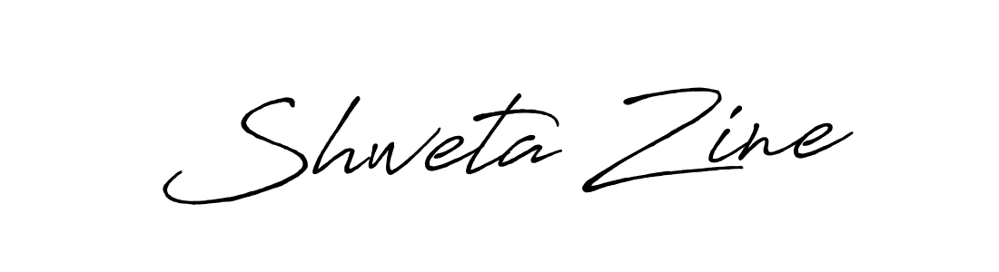 Design your own signature with our free online signature maker. With this signature software, you can create a handwritten (Antro_Vectra_Bolder) signature for name Shweta Zine. Shweta Zine signature style 7 images and pictures png