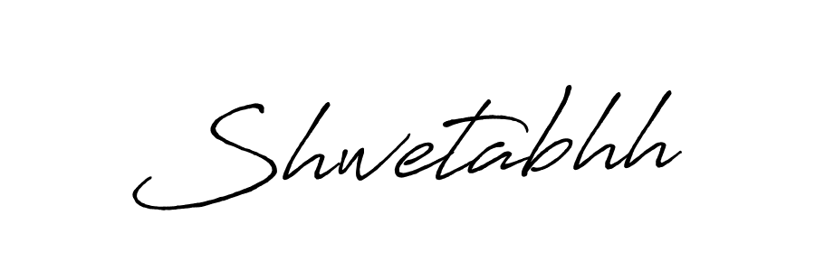 Shwetabhh stylish signature style. Best Handwritten Sign (Antro_Vectra_Bolder) for my name. Handwritten Signature Collection Ideas for my name Shwetabhh. Shwetabhh signature style 7 images and pictures png