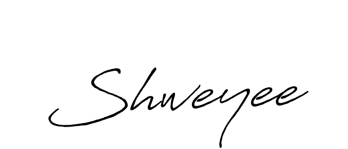 Once you've used our free online signature maker to create your best signature Antro_Vectra_Bolder style, it's time to enjoy all of the benefits that Shweyee name signing documents. Shweyee signature style 7 images and pictures png