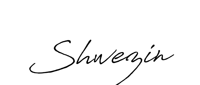 How to make Shwezin signature? Antro_Vectra_Bolder is a professional autograph style. Create handwritten signature for Shwezin name. Shwezin signature style 7 images and pictures png