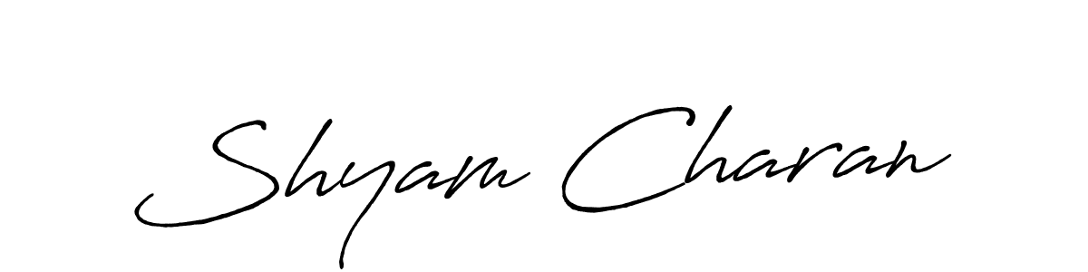 Make a beautiful signature design for name Shyam Charan. Use this online signature maker to create a handwritten signature for free. Shyam Charan signature style 7 images and pictures png
