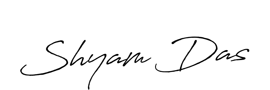 Make a beautiful signature design for name Shyam Das. With this signature (Antro_Vectra_Bolder) style, you can create a handwritten signature for free. Shyam Das signature style 7 images and pictures png