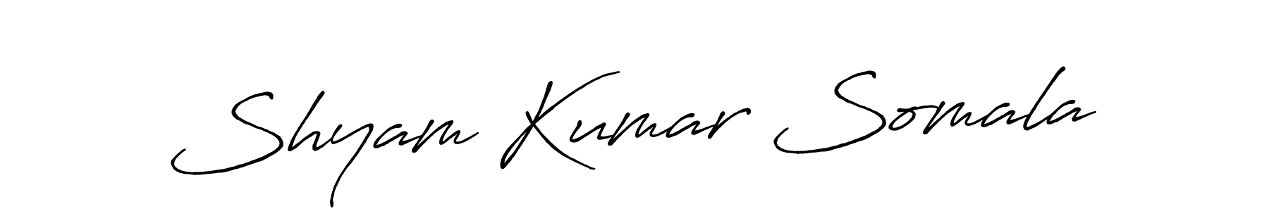 Make a short Shyam Kumar Somala signature style. Manage your documents anywhere anytime using Antro_Vectra_Bolder. Create and add eSignatures, submit forms, share and send files easily. Shyam Kumar Somala signature style 7 images and pictures png