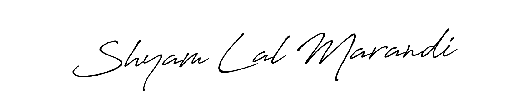 Design your own signature with our free online signature maker. With this signature software, you can create a handwritten (Antro_Vectra_Bolder) signature for name Shyam Lal Marandi. Shyam Lal Marandi signature style 7 images and pictures png