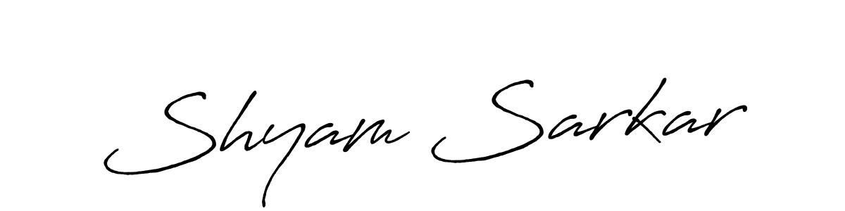You should practise on your own different ways (Antro_Vectra_Bolder) to write your name (Shyam Sarkar) in signature. don't let someone else do it for you. Shyam Sarkar signature style 7 images and pictures png