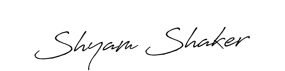 How to Draw Shyam Shaker signature style? Antro_Vectra_Bolder is a latest design signature styles for name Shyam Shaker. Shyam Shaker signature style 7 images and pictures png