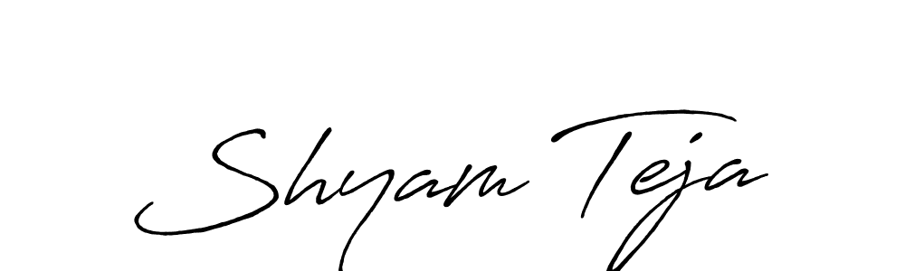 Here are the top 10 professional signature styles for the name Shyam Teja. These are the best autograph styles you can use for your name. Shyam Teja signature style 7 images and pictures png