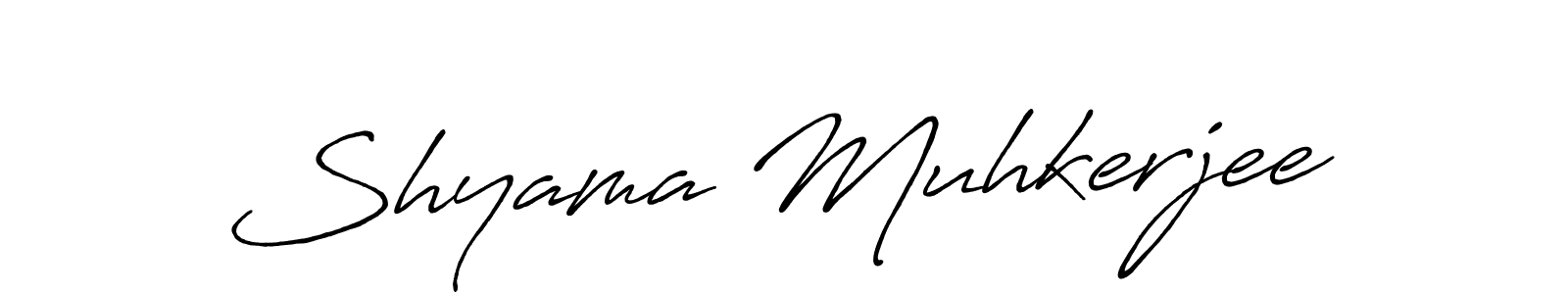 Make a beautiful signature design for name Shyama Muhkerjee. Use this online signature maker to create a handwritten signature for free. Shyama Muhkerjee signature style 7 images and pictures png