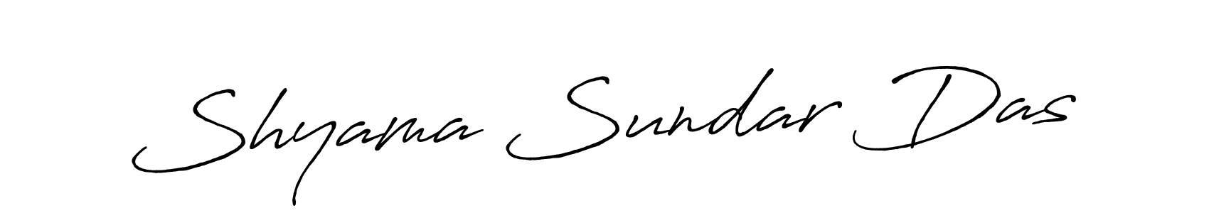 Use a signature maker to create a handwritten signature online. With this signature software, you can design (Antro_Vectra_Bolder) your own signature for name Shyama Sundar Das. Shyama Sundar Das signature style 7 images and pictures png