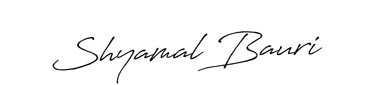Make a beautiful signature design for name Shyamal Bauri. Use this online signature maker to create a handwritten signature for free. Shyamal Bauri signature style 7 images and pictures png