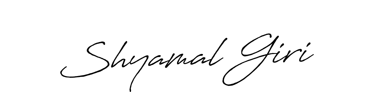 Make a beautiful signature design for name Shyamal Giri. Use this online signature maker to create a handwritten signature for free. Shyamal Giri signature style 7 images and pictures png