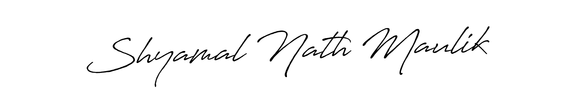 Similarly Antro_Vectra_Bolder is the best handwritten signature design. Signature creator online .You can use it as an online autograph creator for name Shyamal Nath Maulik. Shyamal Nath Maulik signature style 7 images and pictures png