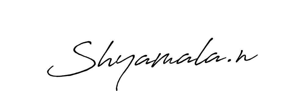 Shyamala.n stylish signature style. Best Handwritten Sign (Antro_Vectra_Bolder) for my name. Handwritten Signature Collection Ideas for my name Shyamala.n. Shyamala.n signature style 7 images and pictures png