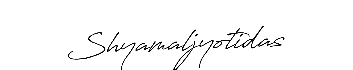 Shyamaljyotidas stylish signature style. Best Handwritten Sign (Antro_Vectra_Bolder) for my name. Handwritten Signature Collection Ideas for my name Shyamaljyotidas. Shyamaljyotidas signature style 7 images and pictures png