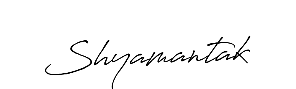 How to Draw Shyamantak signature style? Antro_Vectra_Bolder is a latest design signature styles for name Shyamantak. Shyamantak signature style 7 images and pictures png