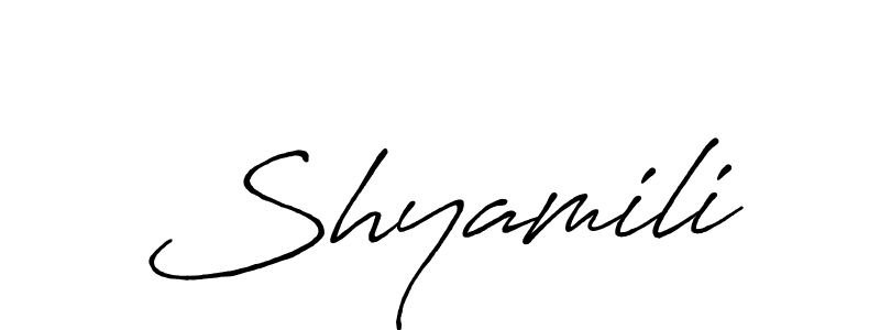 Here are the top 10 professional signature styles for the name Shyamili. These are the best autograph styles you can use for your name. Shyamili signature style 7 images and pictures png