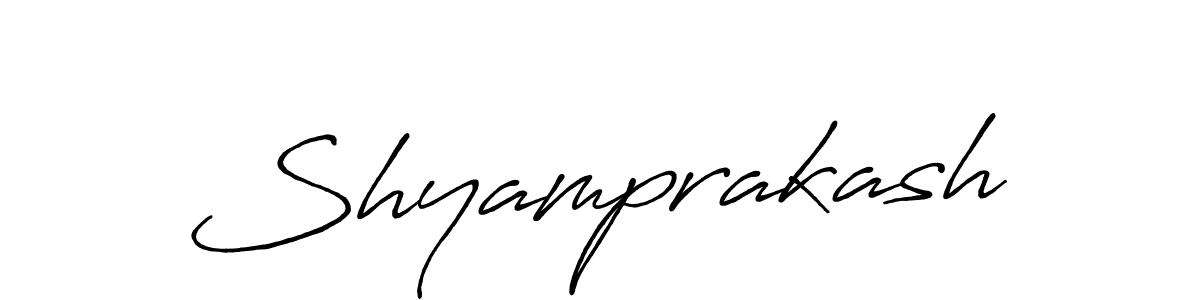 How to Draw Shyamprakash signature style? Antro_Vectra_Bolder is a latest design signature styles for name Shyamprakash. Shyamprakash signature style 7 images and pictures png