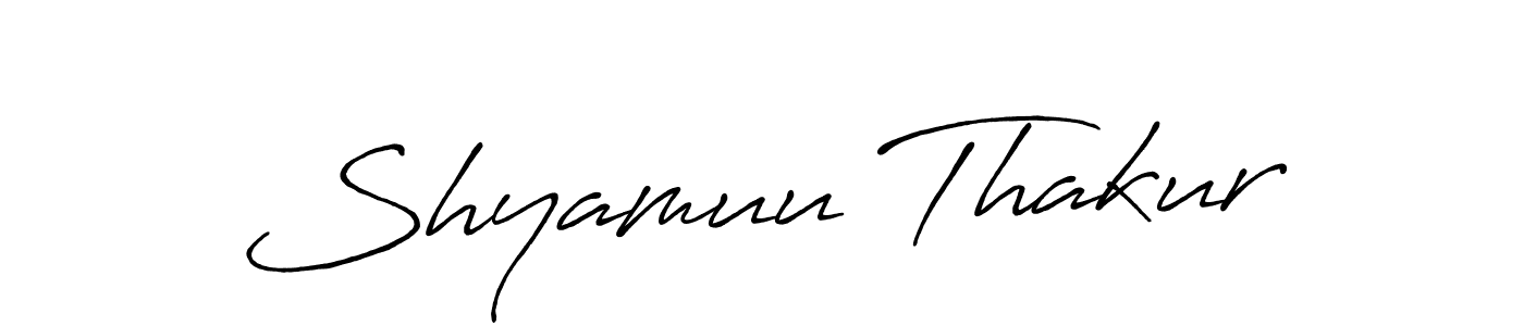 Best and Professional Signature Style for Shyamuu Thakur. Antro_Vectra_Bolder Best Signature Style Collection. Shyamuu Thakur signature style 7 images and pictures png