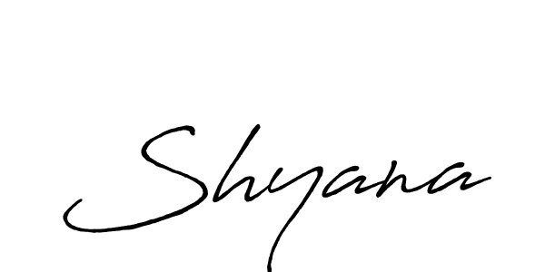 Make a beautiful signature design for name Shyana. Use this online signature maker to create a handwritten signature for free. Shyana signature style 7 images and pictures png