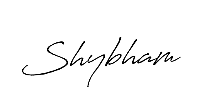 How to Draw Shybham signature style? Antro_Vectra_Bolder is a latest design signature styles for name Shybham. Shybham signature style 7 images and pictures png