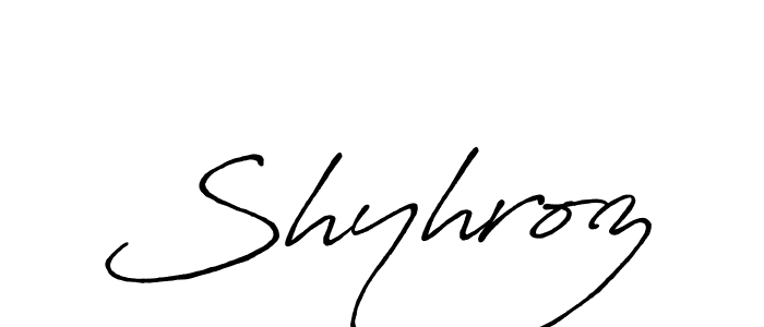 Make a short Shyhroz signature style. Manage your documents anywhere anytime using Antro_Vectra_Bolder. Create and add eSignatures, submit forms, share and send files easily. Shyhroz signature style 7 images and pictures png