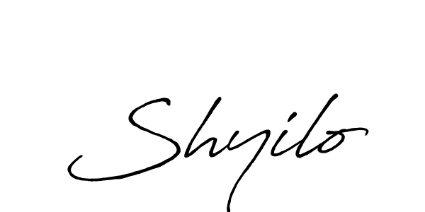 Make a beautiful signature design for name Shyilo. Use this online signature maker to create a handwritten signature for free. Shyilo signature style 7 images and pictures png