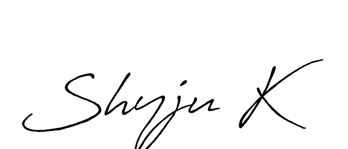 Make a beautiful signature design for name Shyju K. Use this online signature maker to create a handwritten signature for free. Shyju K signature style 7 images and pictures png