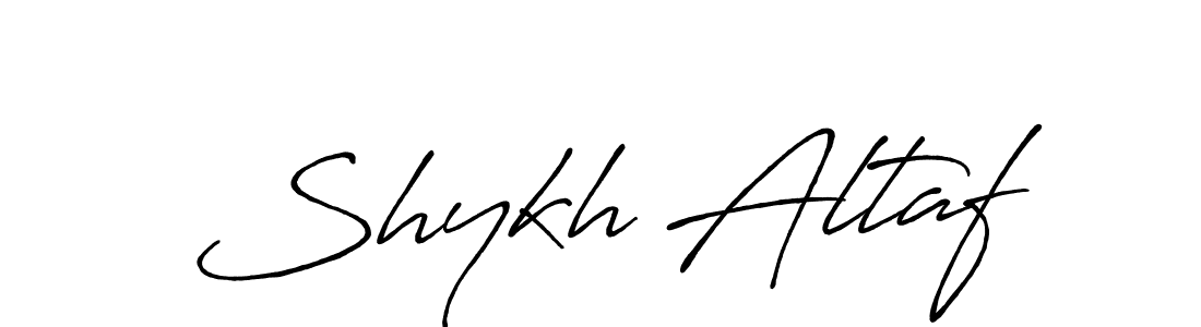 How to Draw Shykh Altaf signature style? Antro_Vectra_Bolder is a latest design signature styles for name Shykh Altaf. Shykh Altaf signature style 7 images and pictures png