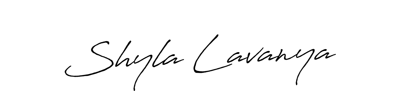 You should practise on your own different ways (Antro_Vectra_Bolder) to write your name (Shyla Lavanya) in signature. don't let someone else do it for you. Shyla Lavanya signature style 7 images and pictures png