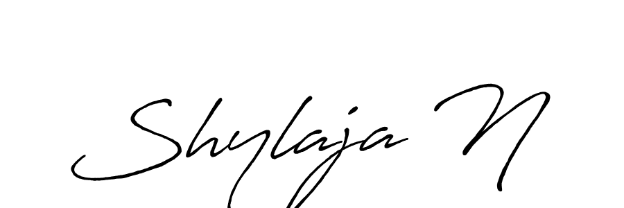 Make a beautiful signature design for name Shylaja N. Use this online signature maker to create a handwritten signature for free. Shylaja N signature style 7 images and pictures png
