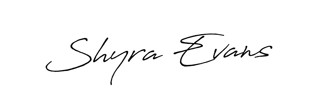 Best and Professional Signature Style for Shyra Evans. Antro_Vectra_Bolder Best Signature Style Collection. Shyra Evans signature style 7 images and pictures png