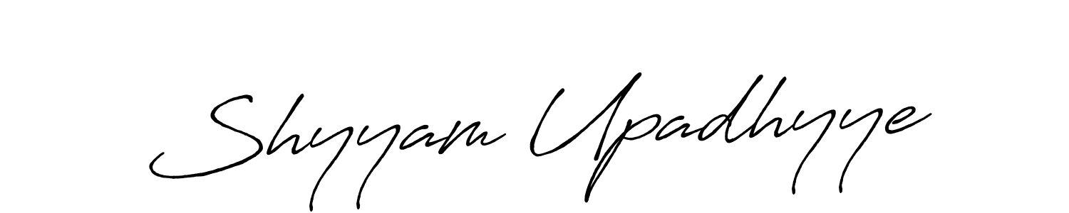 Also You can easily find your signature by using the search form. We will create Shyyam Upadhyye name handwritten signature images for you free of cost using Antro_Vectra_Bolder sign style. Shyyam Upadhyye signature style 7 images and pictures png
