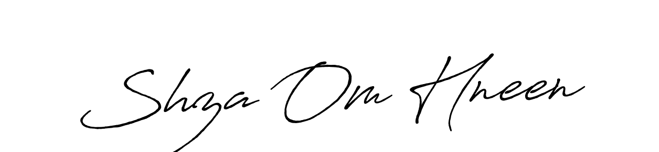 How to Draw Shza Om Hneen signature style? Antro_Vectra_Bolder is a latest design signature styles for name Shza Om Hneen. Shza Om Hneen signature style 7 images and pictures png