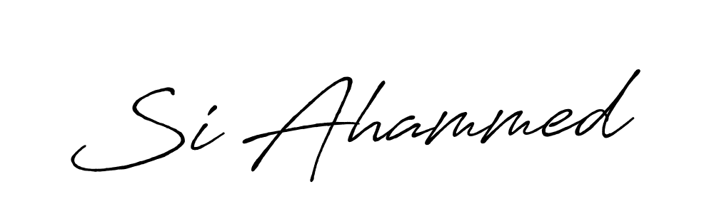 You can use this online signature creator to create a handwritten signature for the name Si Ahammed. This is the best online autograph maker. Si Ahammed signature style 7 images and pictures png