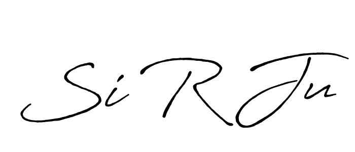 if you are searching for the best signature style for your name Si R Ju. so please give up your signature search. here we have designed multiple signature styles  using Antro_Vectra_Bolder. Si R Ju signature style 7 images and pictures png