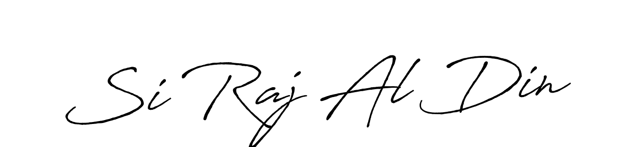 Also You can easily find your signature by using the search form. We will create Si Raj Al Din name handwritten signature images for you free of cost using Antro_Vectra_Bolder sign style. Si Raj Al Din signature style 7 images and pictures png