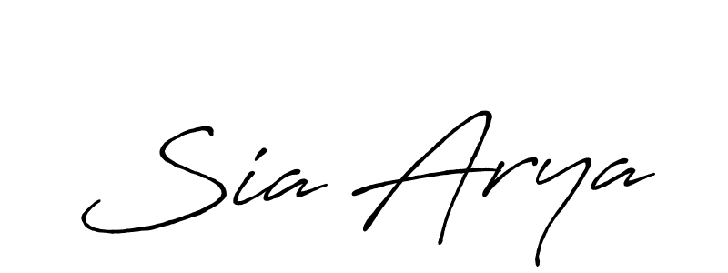 You should practise on your own different ways (Antro_Vectra_Bolder) to write your name (Sia Arya) in signature. don't let someone else do it for you. Sia Arya signature style 7 images and pictures png