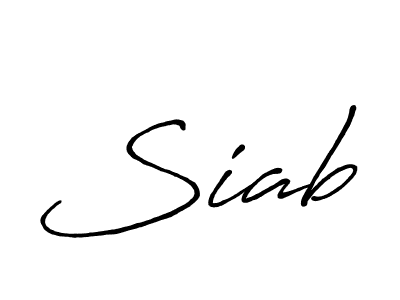 Also we have Siab name is the best signature style. Create professional handwritten signature collection using Antro_Vectra_Bolder autograph style. Siab signature style 7 images and pictures png