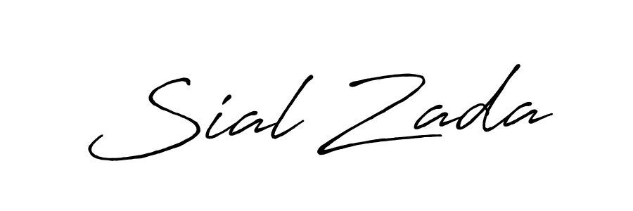 Make a beautiful signature design for name Sial Zada. With this signature (Antro_Vectra_Bolder) style, you can create a handwritten signature for free. Sial Zada signature style 7 images and pictures png