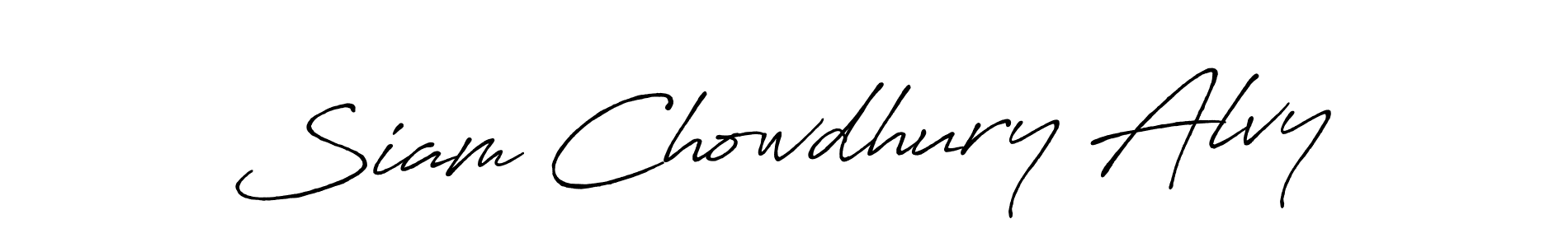 How to Draw Siam Chowdhury Alvy signature style? Antro_Vectra_Bolder is a latest design signature styles for name Siam Chowdhury Alvy. Siam Chowdhury Alvy signature style 7 images and pictures png