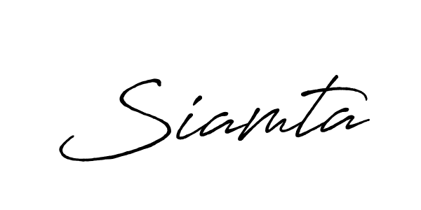 Once you've used our free online signature maker to create your best signature Antro_Vectra_Bolder style, it's time to enjoy all of the benefits that Siamta name signing documents. Siamta signature style 7 images and pictures png