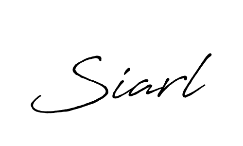 It looks lik you need a new signature style for name Siarl. Design unique handwritten (Antro_Vectra_Bolder) signature with our free signature maker in just a few clicks. Siarl signature style 7 images and pictures png
