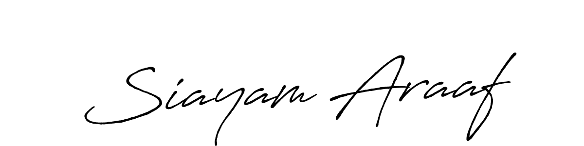 Best and Professional Signature Style for Siayam Araaf. Antro_Vectra_Bolder Best Signature Style Collection. Siayam Araaf signature style 7 images and pictures png